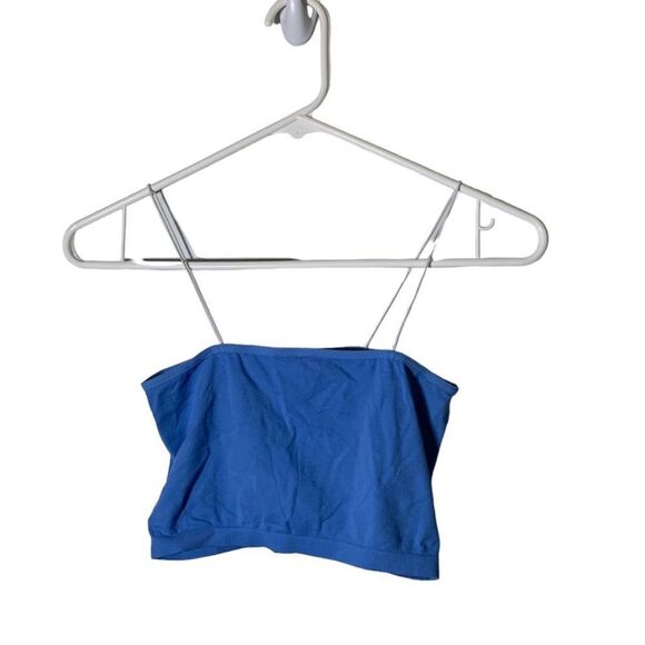 Free People XS/S Blue Bandeau‎ Tank Top - Picture 1 of 4